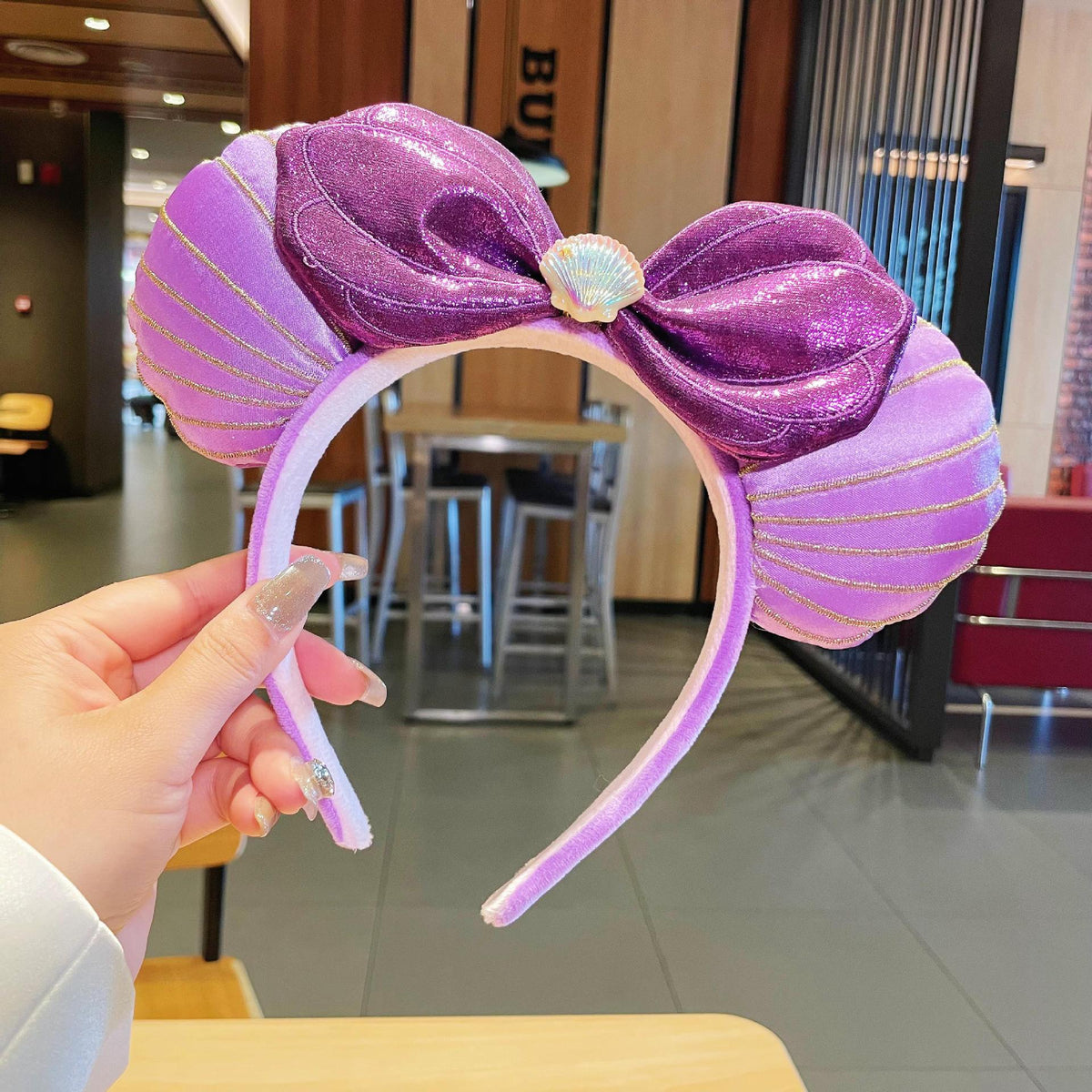 Ocean Sparkle Shell Headband