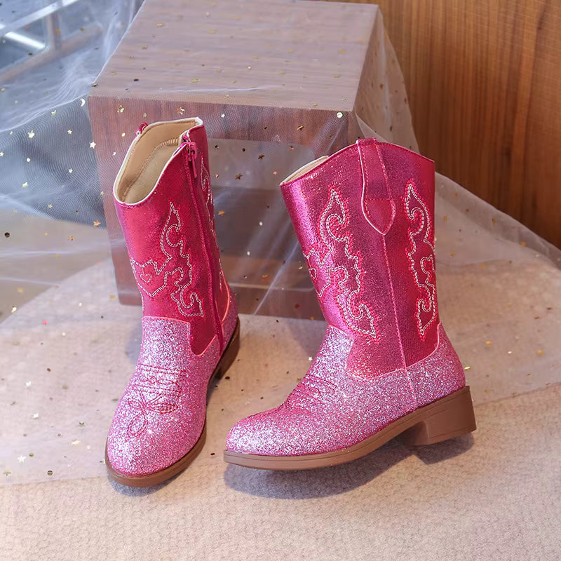 Glitter Cowgirl Boots
