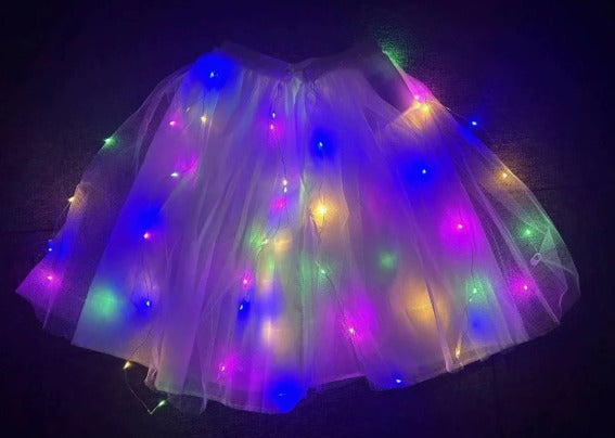 Snowflake Magic Light-Up Princess Dress for Girls