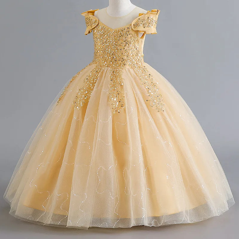 Laura Kids' Party Dress - Colors