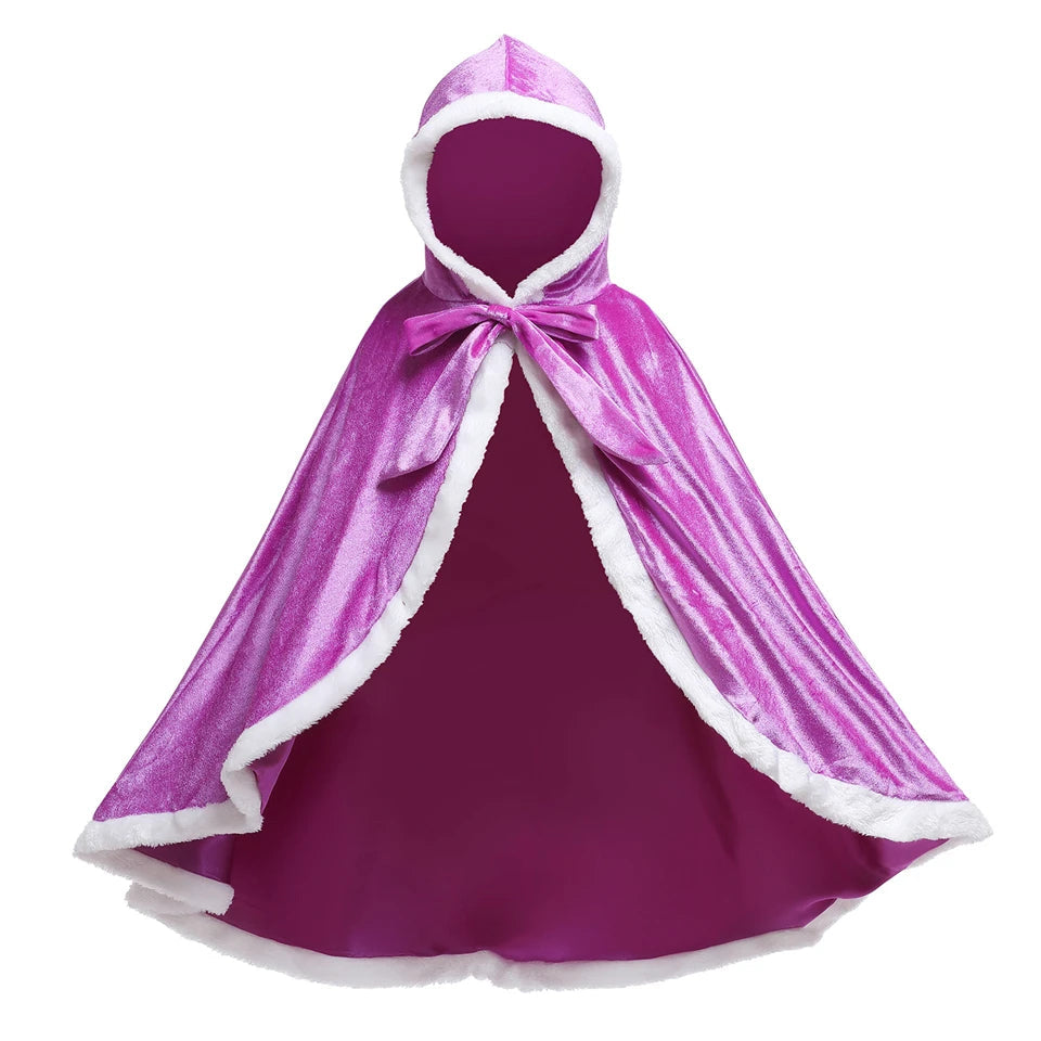 Enchanted Velvet Princess Cape Set