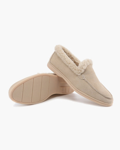 Fur-Lined Premium Loafers