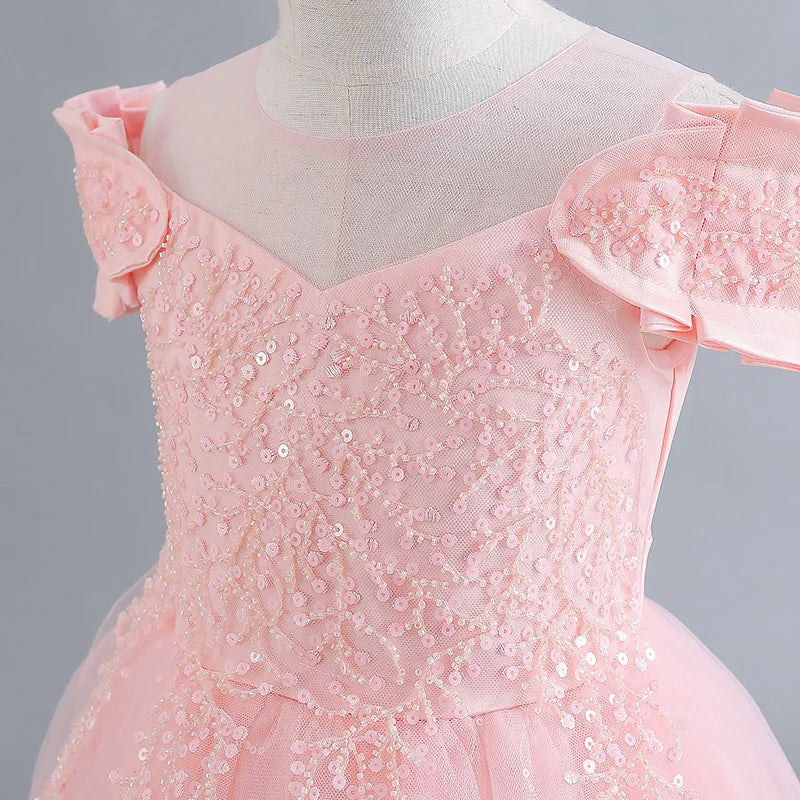 Laura Kids' Party Dress - Colors