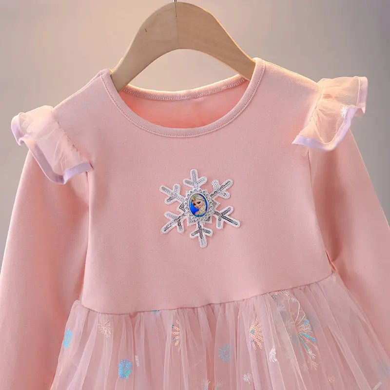 Frosted Petal Dress