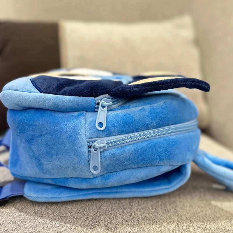 Plush Puppy Character Backpack