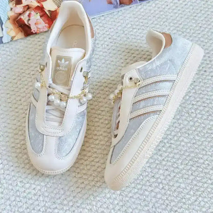 Adidas Samba OG Clover Desert Pearls (Special Edition) 2026 - women’s fashion sneaker at Kickarena