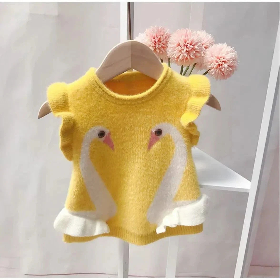 Sweet Swan Wool Vest