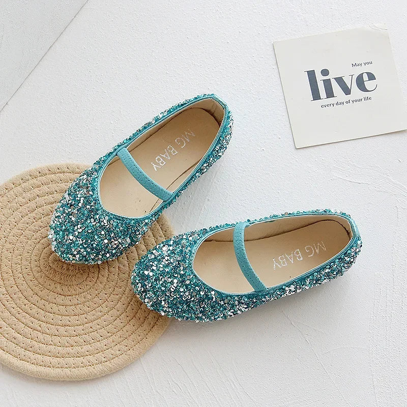 Girls' Sparkle Shine Party Shoes – Glitter Edition