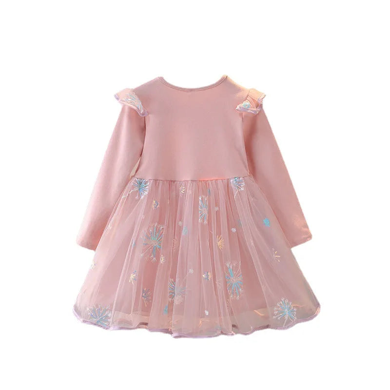 Frosted Petal Dress