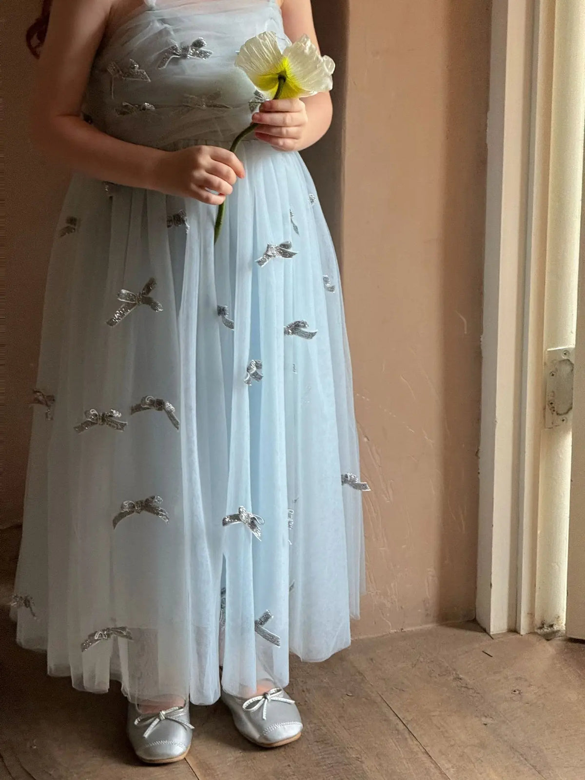 Bluebell Bow Children's Party Dress