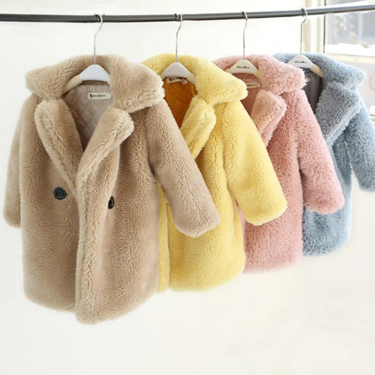 Fluffy Cloud Faux Fur Coat