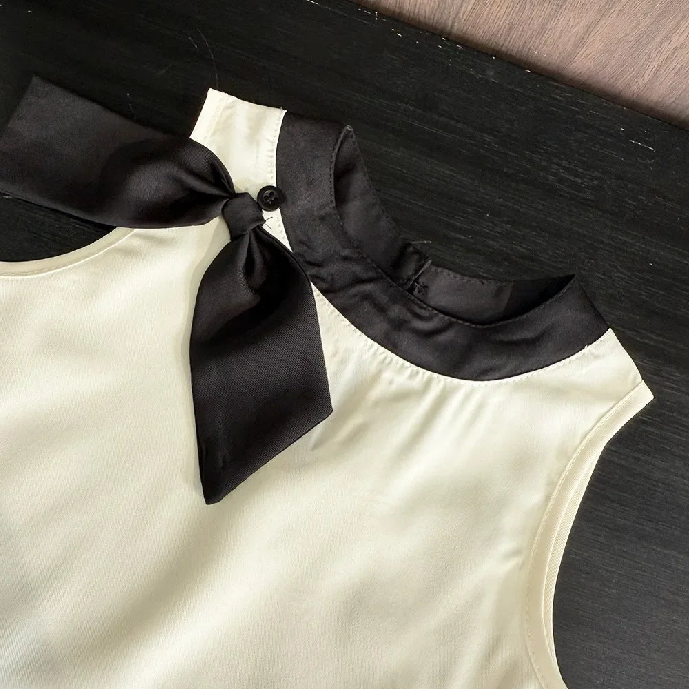Chic Monochrome Girl Set
