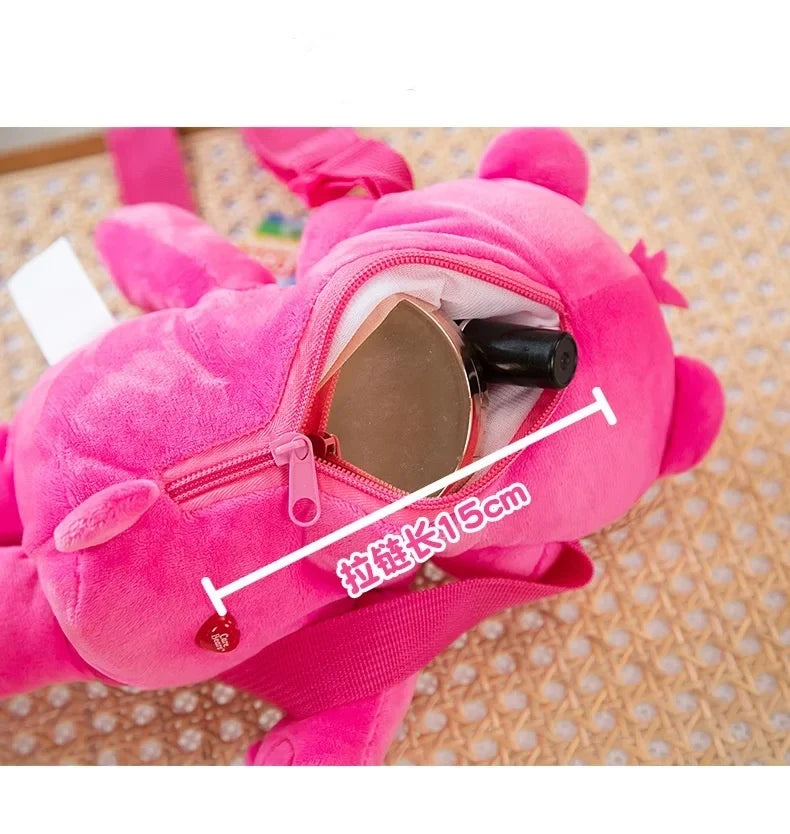 Plush Teddy Character Shoulder Bag