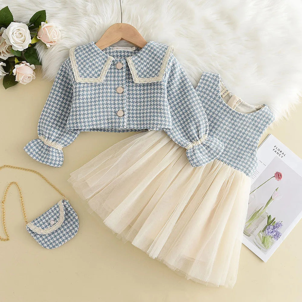 Chic Parisian 3-Piece Dress Set