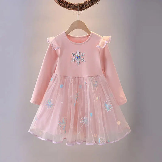 Frosted Petal Dress