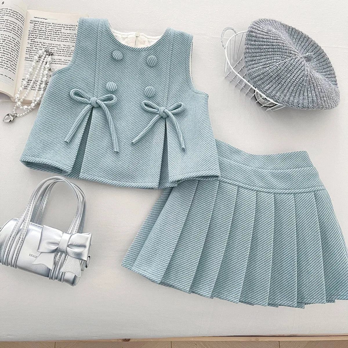 Serenity Girls Set with Bows