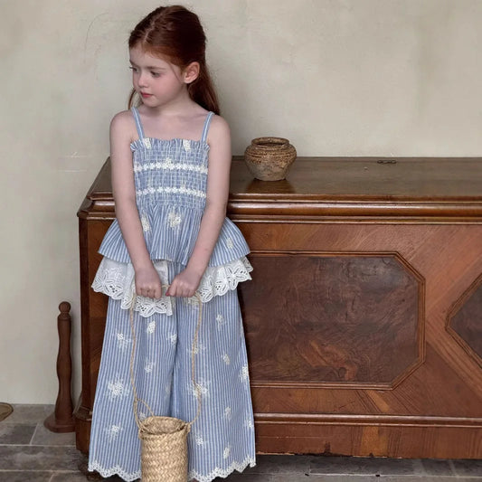 Vintage Blue Blossom Set