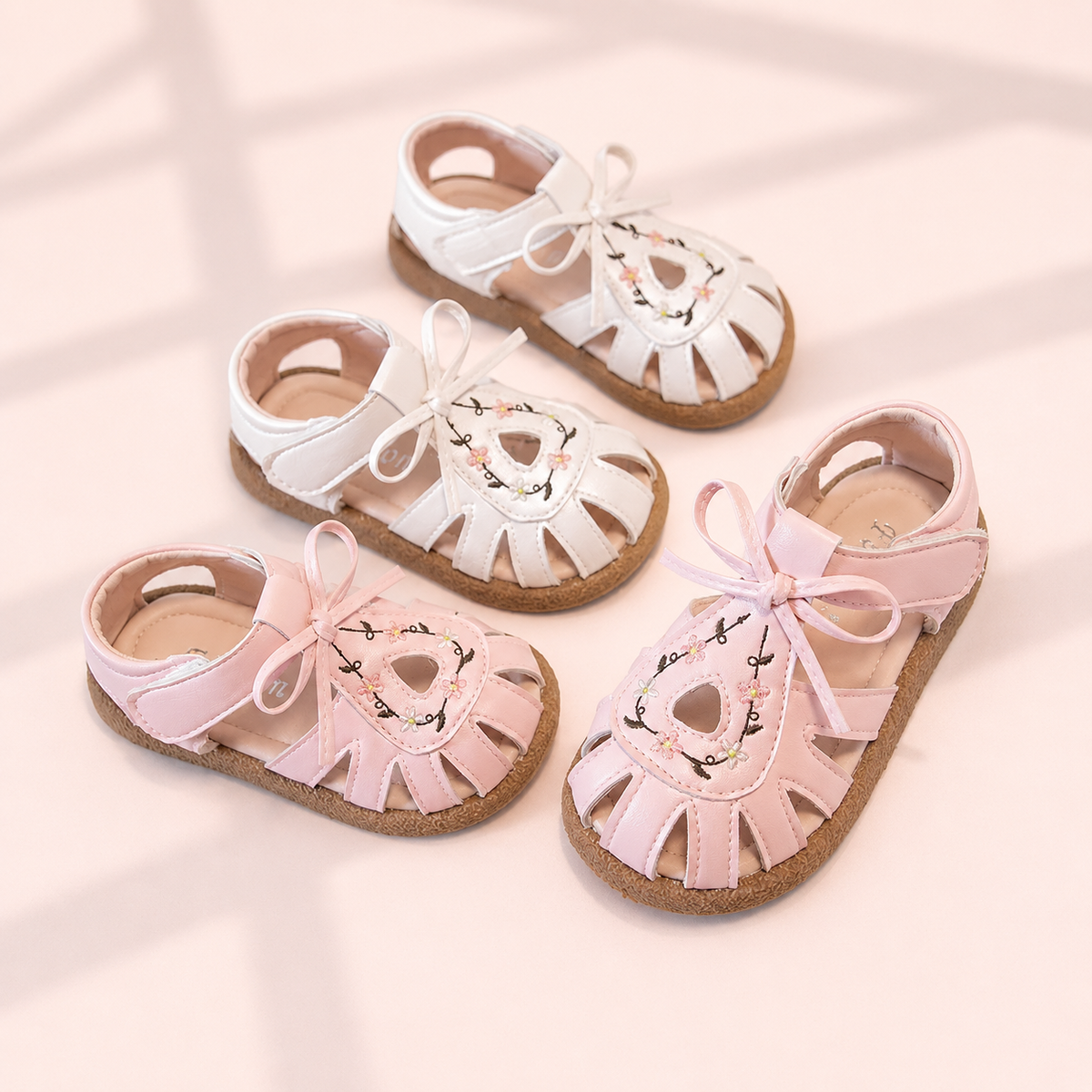 Wildflower Closed-Toe Sandals