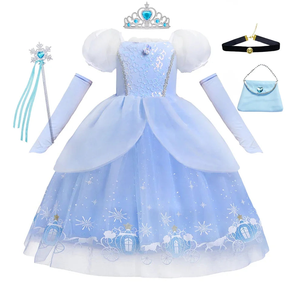 Blue Dream Princess Costume – girls' princess costume by Magic Tree Kids
