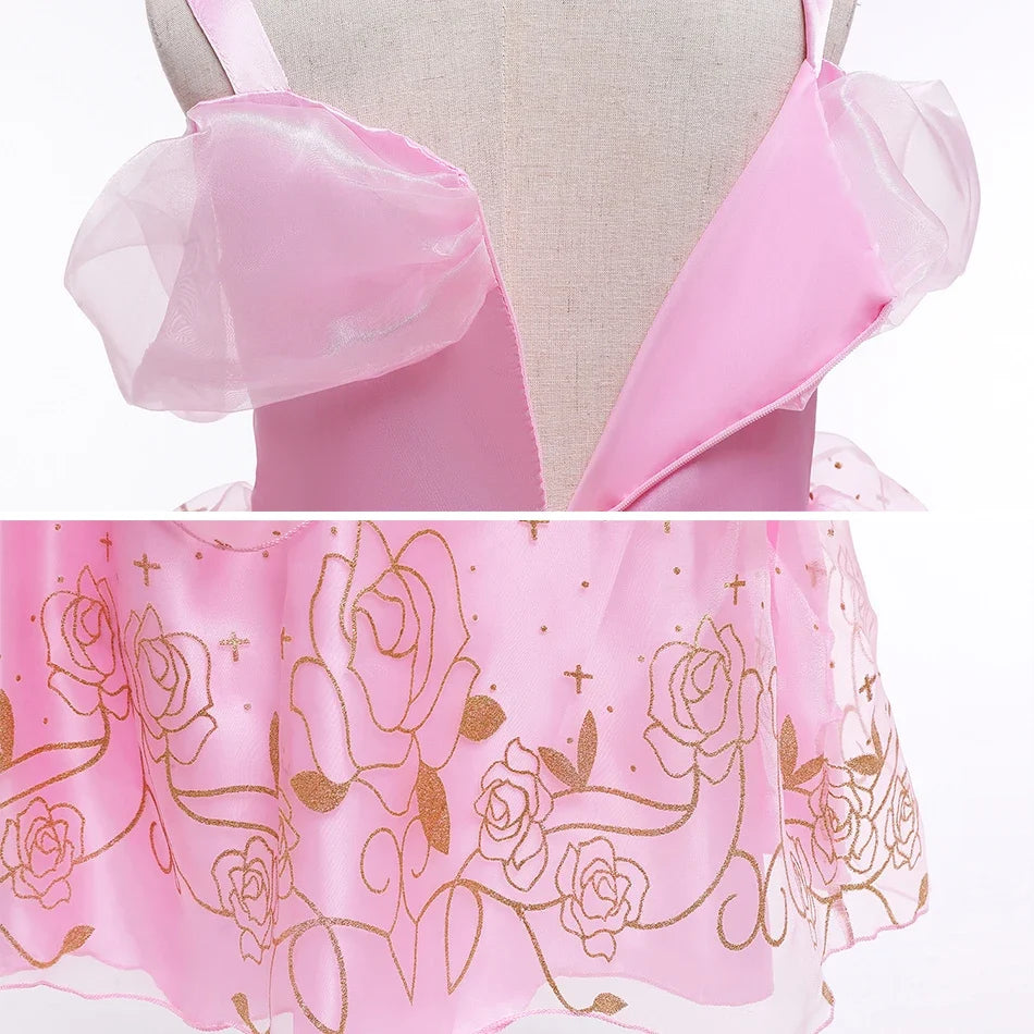 Blush Rose Princess Costume for girls, full outfit – Magic Tree Kids