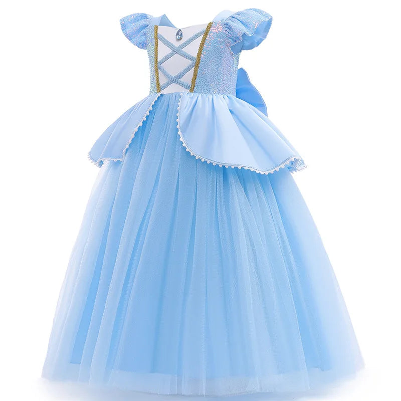 Celestial Ball Princess Costume for girls, detail view – Magic Tree Kids
