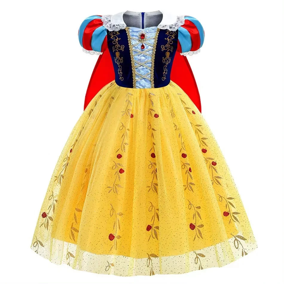 Classic Fairytale Princess Costume with removable cape – girls' costume by Magic Tree Kids