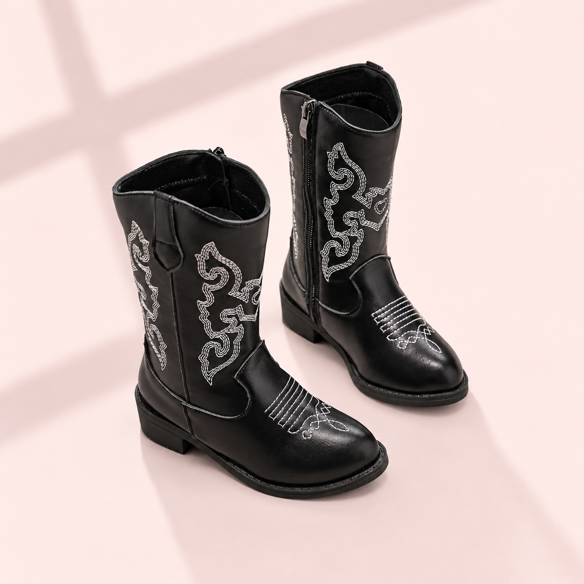 Little Cowgirl Embroidered Boots