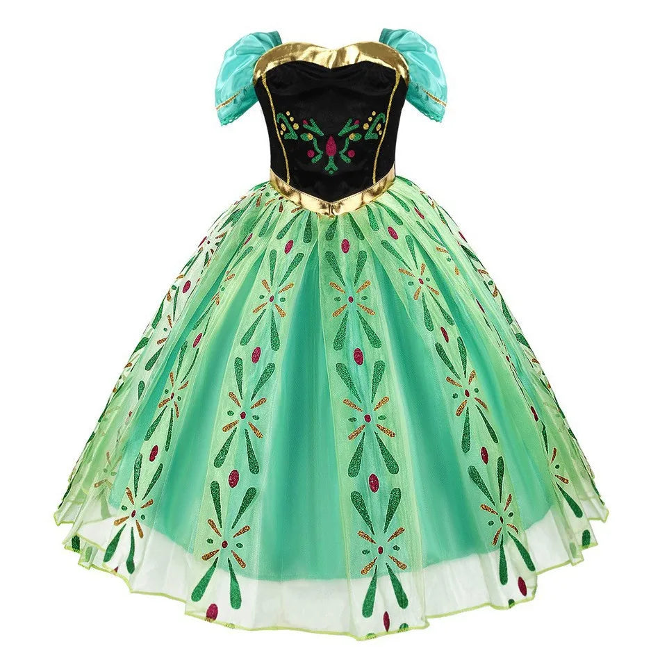 Emerald Valley Princess dress for girls – Magic Tree Kids