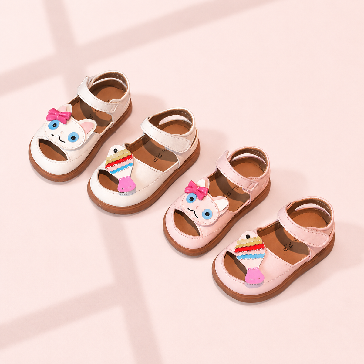 Kitty & Ice Cream Sandals