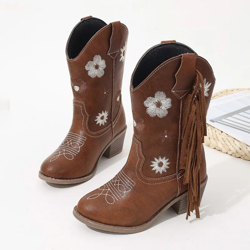 Floral Cowgirl Boots