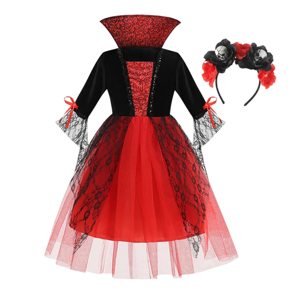 Ghost Bride Gothic Halloween Dress