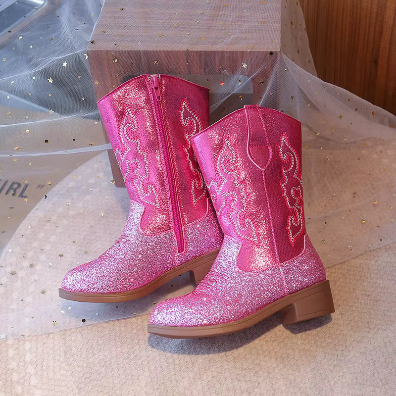 Glitter Cowgirl Boots