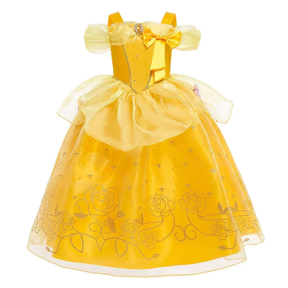 Golden Dream Princess Dress – girls' princess costume by Magic Tree Kids