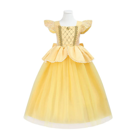 Golden Rose Princess Costume – girls' princess costume by Magic Tree Kids