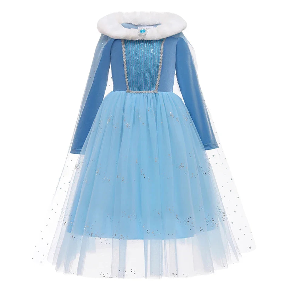 Ice Queen plush collar costume for girls – Magic Tree Kids