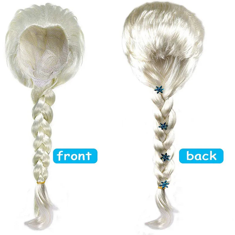 Ice Queen princess costume accessory set for girls, detail view – Magic Tree Kids
