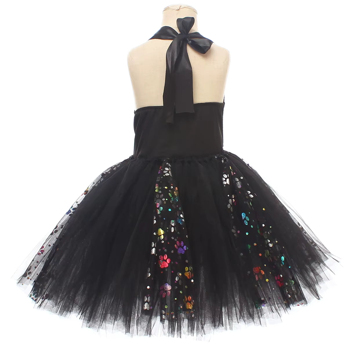 Little Kitty Glitter Tutu Dress