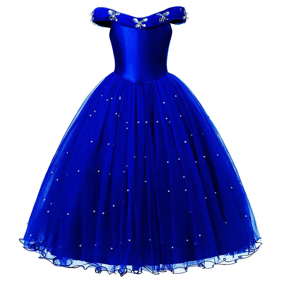 Midnight Bloom Butterfly Dress for girls, close-up – Magic Tree Kids