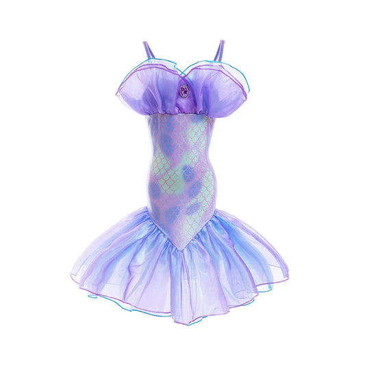 Mini Mermaid Fantasy Dress