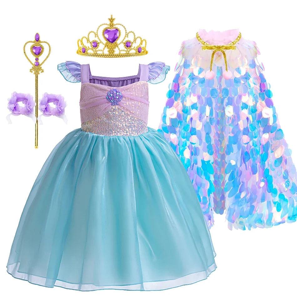 Princess Pearl of the Sea costume for girls – Magic Tree Kids