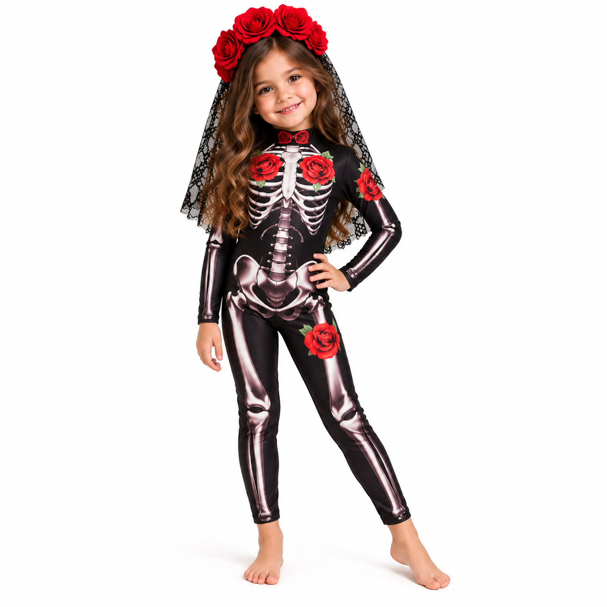 Skeleton Bride Halloween Costume
