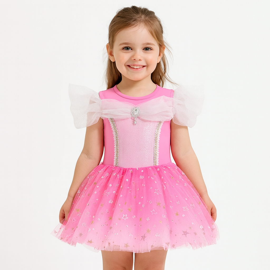 Tutu Princess Enchanted Rose Dress styling and size guide – Magic Tree Kids