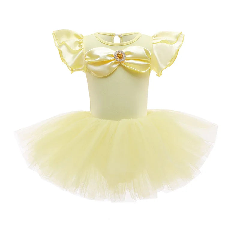 Tutu Princess Golden Rose Dress – girls' tutu princess costume by Magic Tree Kids