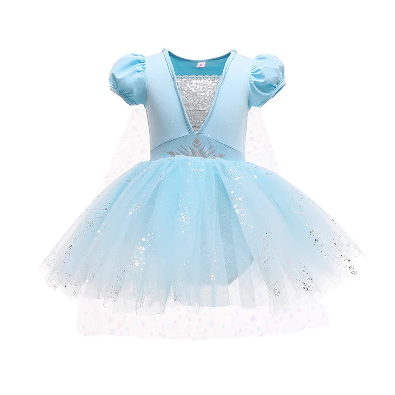 Tutu Princess Ice Queen Dress – girls' tutu princess costume by Magic Tree Kids
