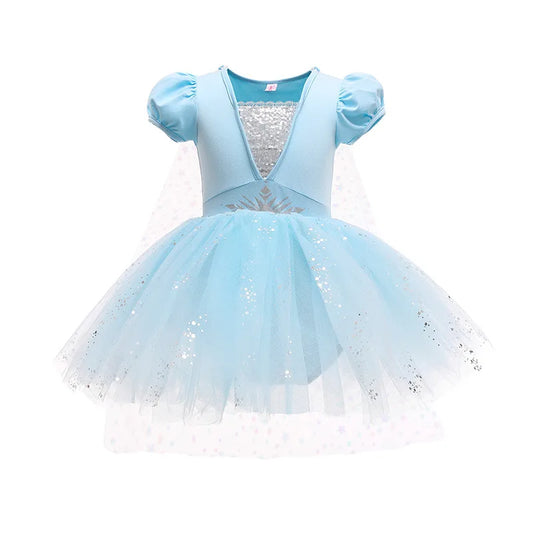 Tutu Princess Ice Queen Dress – girls' tutu princess costume by Magic Tree Kids