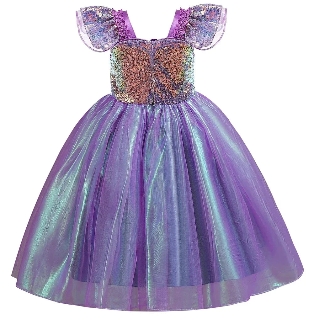 Undersea Sparkle dress for girls, full outfit – Magic Tree Kids