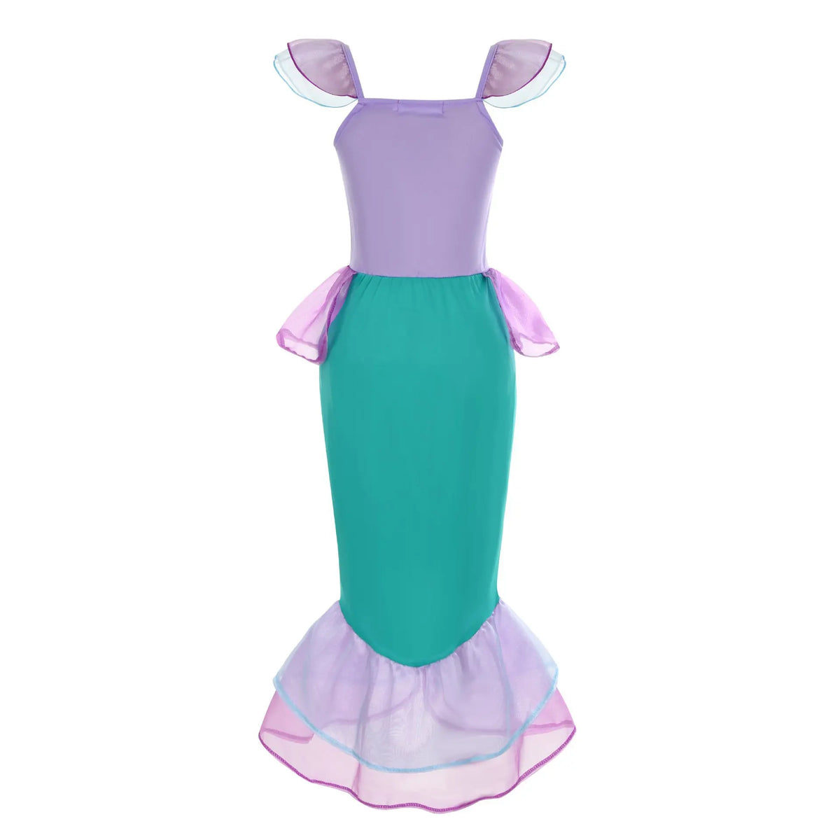 Undersea Sparkle princess costume for girls, front view – Magic Tree Kids